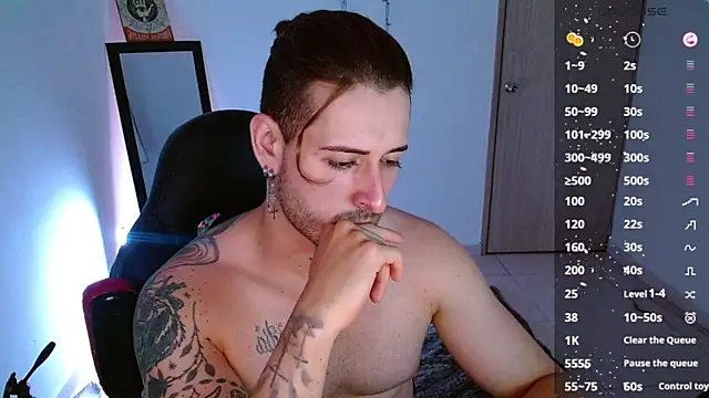 Snapshot of Ares_blue chatting on 23, 1, 2025 Ares blue online show from 23, 1, 2025