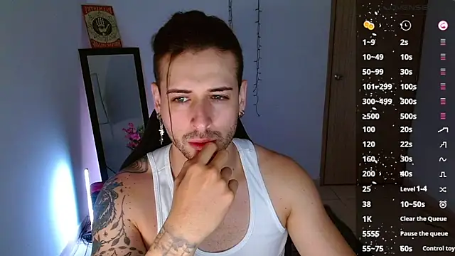 Snapshot of Ares_blue chatting on 24, 1, 2025 Ares blue online show from 24, 1, 2025