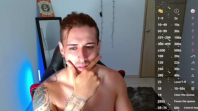 Snapshot of Ares_blue chatting on 28, 1, 2025 Ares blue online show from 28, 1, 2025