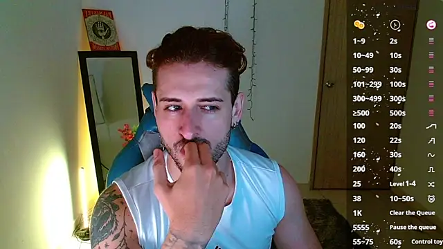 Snapshot of Ares_blue chatting on 4, 2, 2025 Ares blue online show from 4, 2, 2025