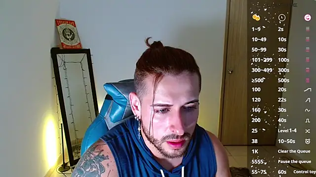 Snapshot of Ares_blue chatting on 17, 2, 2025 Ares blue online show from 17, 2, 2025