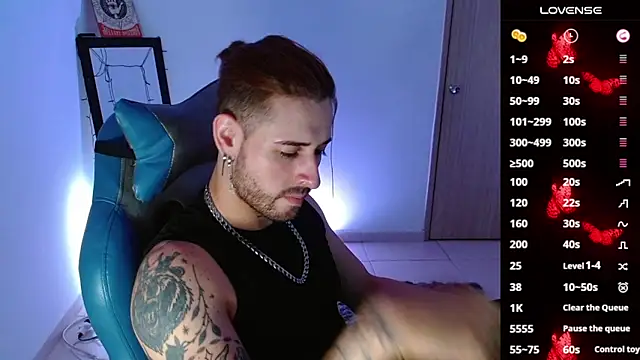 Snapshot of Ares_blue chatting on 19, 2, 2025 Ares blue online show from 19, 2, 2025