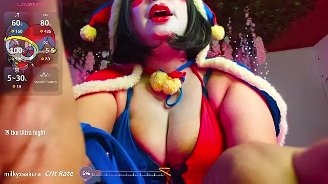 MilkyXSakura online show from 14, 11, 2025