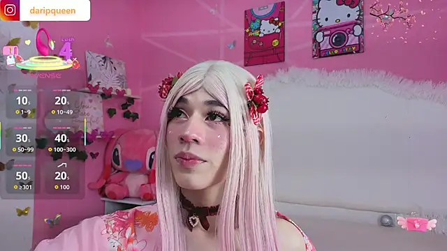 DaripQueen online show from 14, 12, 2025