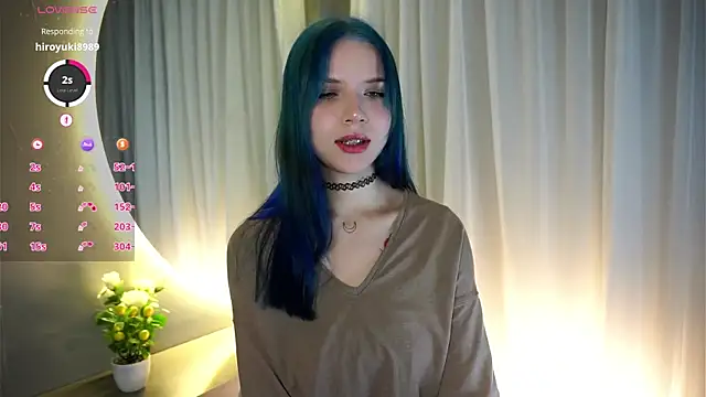 EvelyynLopez online show from 13, 1, 2025