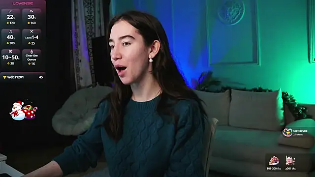 Snapshot of Belle_Via chatting on 7, 1, 2026 Belle Via online show from 7, 1, 2026