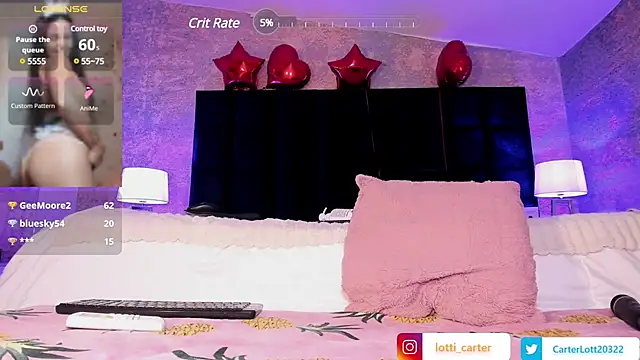 LottiCarter online show from 20, 2, 2025