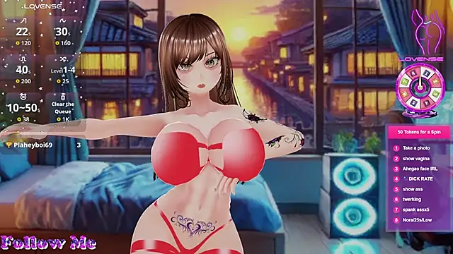 Hanaedamngirl online show from 21, 12, 2025