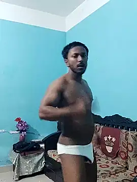 Snapshot of HunkyAriyan chatting on 19, 2, 2025 HunkyAriyan online show from 19, 2, 2025