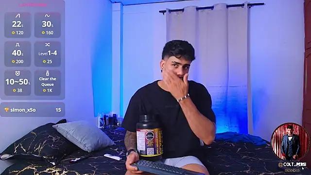 Colt Perci online show from 21, 10, 2025