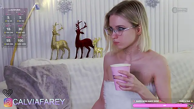 Snapshot of calviafarey chatting on 16, 1, 2026 calviafarey online show from 16, 1, 2026