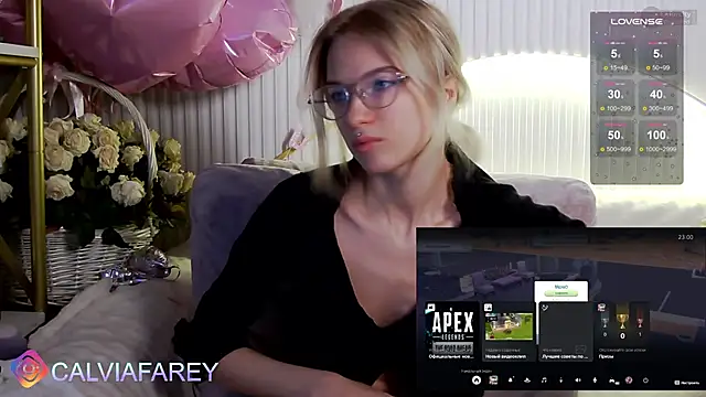 Snapshot of calviafarey chatting on 1, 3, 2026 calviafarey online show from 1, 3, 2026