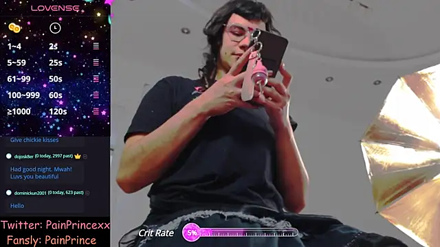 Snapshot of pain_princee chatting on 11, 12, 2024 pain princee online show from 11, 12, 2024