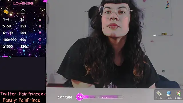 Snapshot of pain_princee chatting on 21, 1, 2025 pain princee online show from 21, 1, 2025