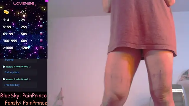 Snapshot of pain_princee chatting on 13, 2, 2025 pain princee online show from 13, 2, 2025