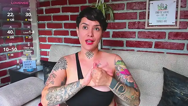 Snapshot of KatInk chatting on 3, 3, 2025 KatInk online show from 3, 3, 2025