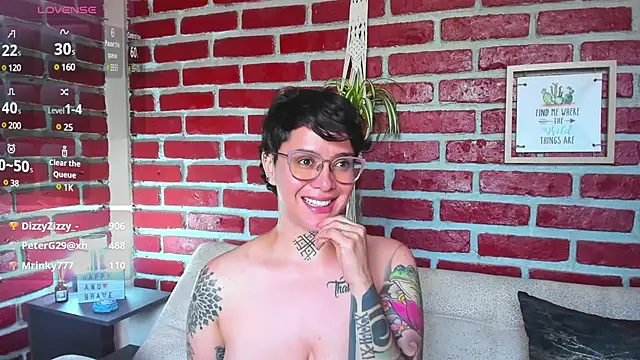 Snapshot of KatInk chatting on 3, 3, 2025 KatInk online show from 3, 3, 2025