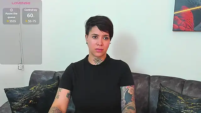 Snapshot of KatInk chatting on 14, 3, 2025 KatInk online show from 14, 3, 2025