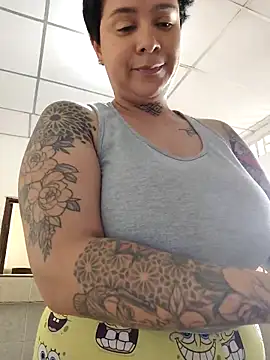 Snapshot of KatInk chatting on 4, 10, 2025 KatInk online show from 4, 10, 2025