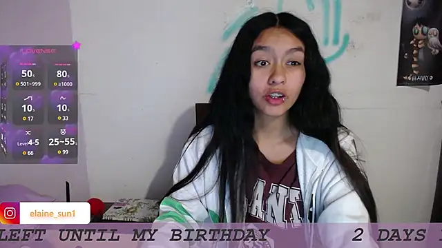 Snapshot of elaine_sun chatting on 24, 1, 2025 elaine sun online show from 24, 1, 2025