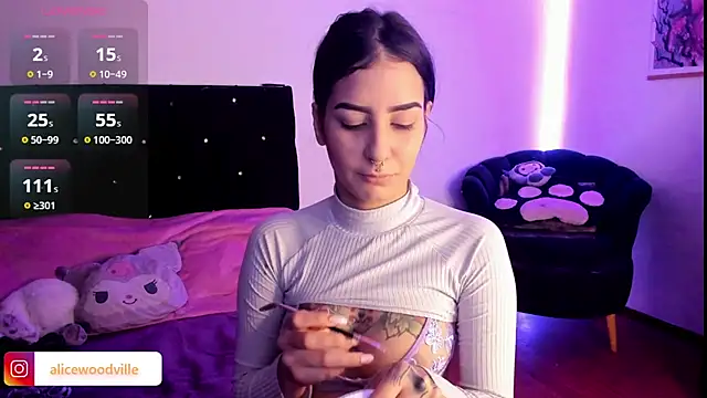 Alice woodville online show from 30, 12, 2024