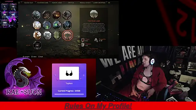 Rae-Suon online show from 5, 12, 2025