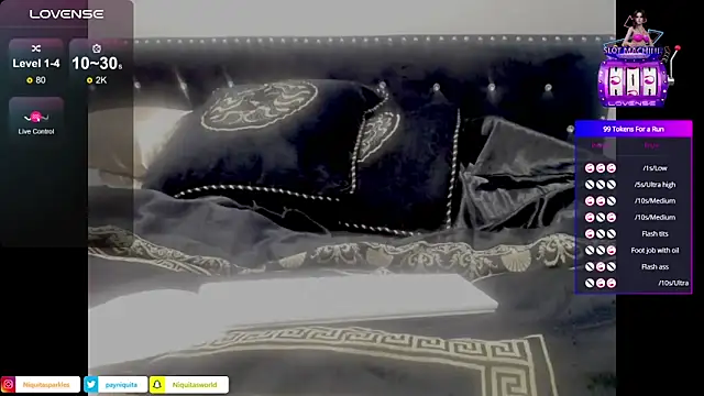 Niquitasparkles online show from 17, 4, 2026