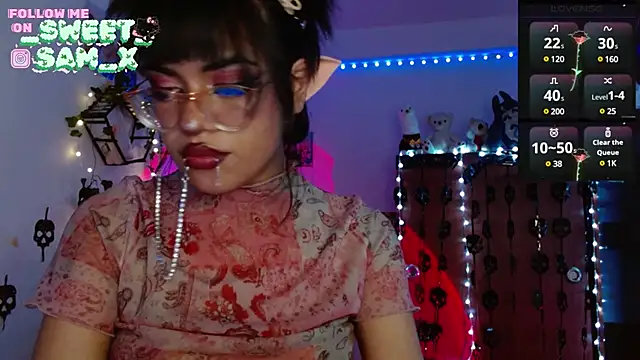 sweet Samx online show from 23, 12, 2024