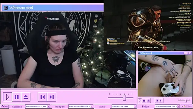 BrandiWRLD 999 online show from 11, 1, 2025