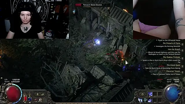 BrandiWRLD 999 online show from 8, 9, 2025