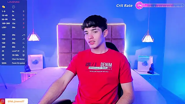 AlejooTwink online show from 12, 2, 2026