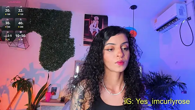 CurlyRose   online show from 10, 9, 2025