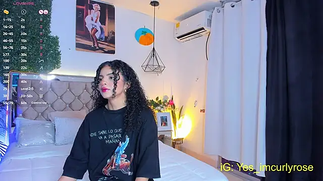 CurlyRose   online show from 17, 9, 2025