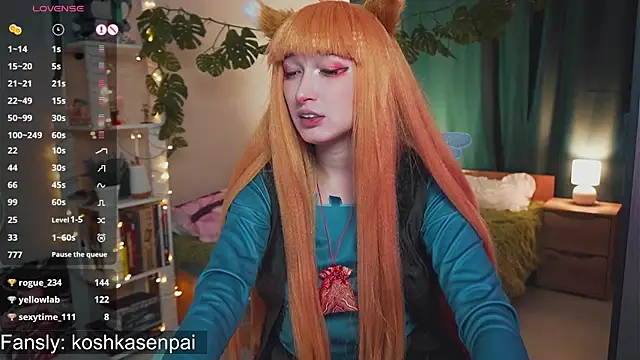 koshkasenpai online show from 2, 2, 2025