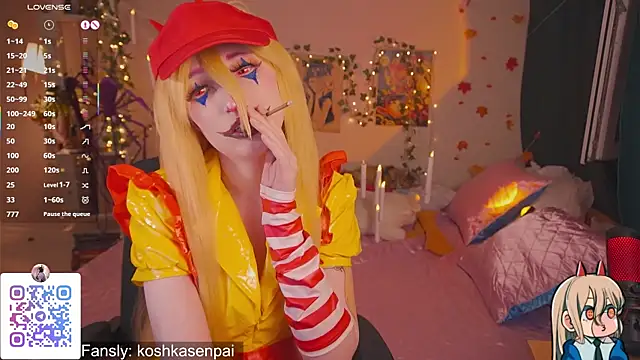 koshkasenpai online show from 25, 10, 2025