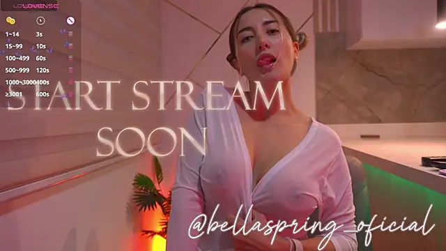 b3llaspringg online show from 13, 3, 2026