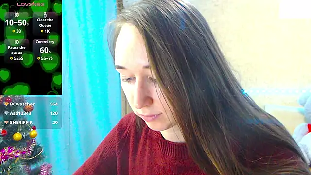 Snapshot of --Model--2 chatting on 19, 1, 2025 --Model--2 online show from 19, 1, 2025