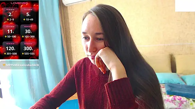 Snapshot of --Model--2 chatting on 25, 2, 2025 --Model--2 online show from 25, 2, 2025