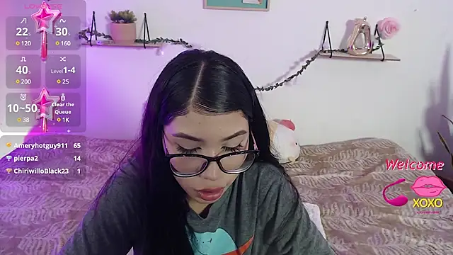 Snapshot of AmberJeong chatting on 14, 1, 2025 AmberJeong online show from 14, 1, 2025