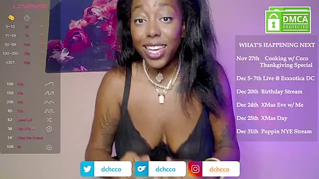 Snapshot of dchcco chatting on 23, 11, 2025 dchcco online show from 23, 11, 2025