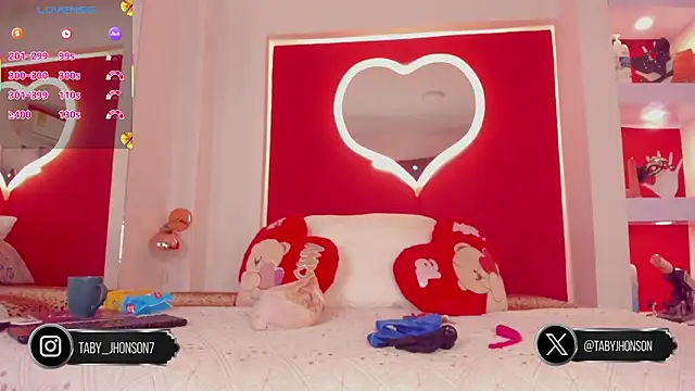 TabyJhonson online show from 9, 10, 2025