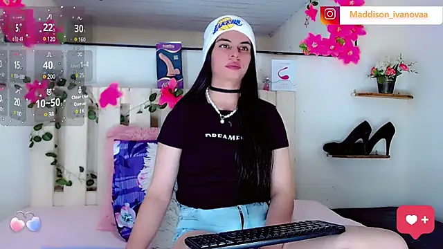 Madisson Ivanova online show from 10, 1, 2025