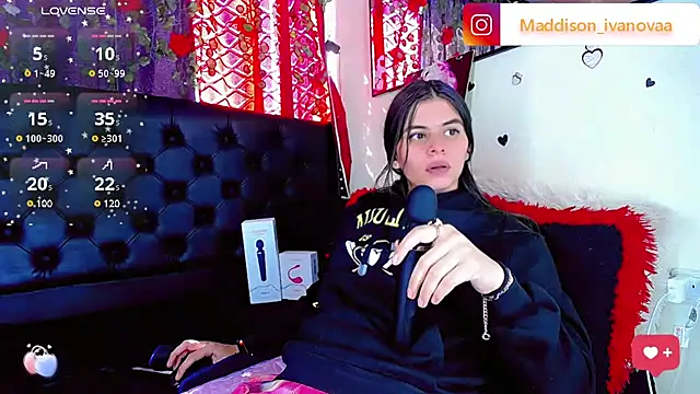 Madisson Ivanova online show from 19, 1, 2025