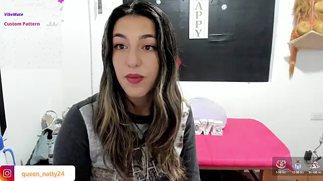 Snapshot of queen-natty chatting on 19, 1, 2025 queen-natty online show from 19, 1, 2025