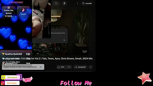 QueenYsuRey online show from 23, 2, 2025