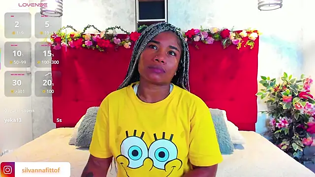 Snapshot of SilvannaFit chatting on 22, 6, 2026 SilvannaFit online show from 22, 6, 2026
