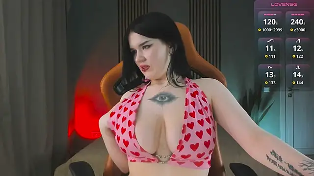 MeganFoxy11 online show from 24, 11, 2025