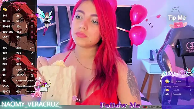 Naomy veracruz  online show from 22, 2, 2025