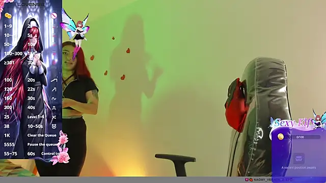 Naomy veracruz  online show from 18, 3, 2025