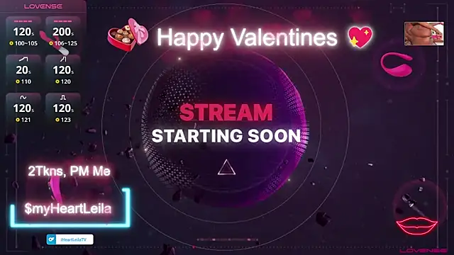 Snapshot of iHeartLeila chatting on 14, 2, 2026 iHeartLeila online show from 14, 2, 2026